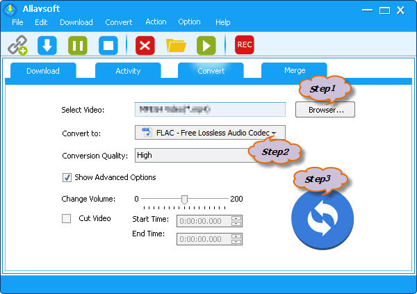 Convert YouTube to FLAC